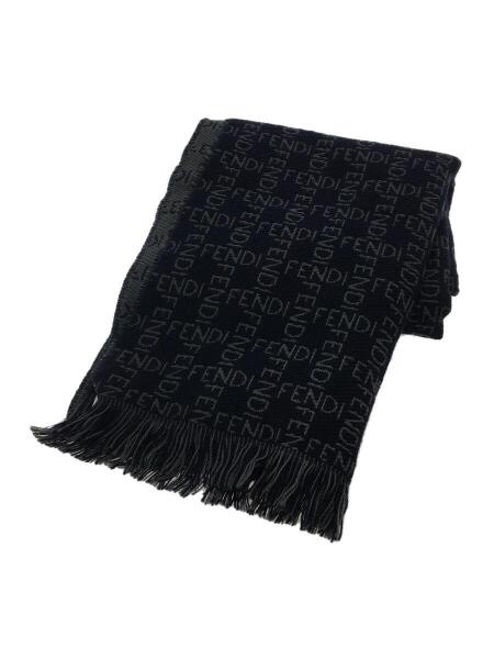 FENDI(フェンディ) / フェンディ/マフラー/ウール/NVY/総柄/メンズ