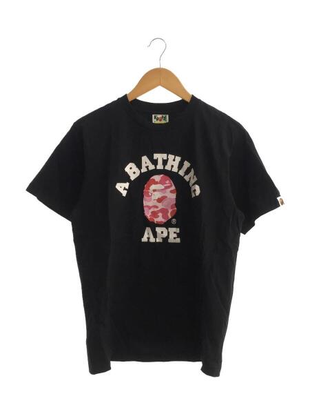 A BATHING APE カモフラ Tシャツ 黒 A BATHING APE(アベイシングエイプ) / Tシャツ/M/コットン/BLK