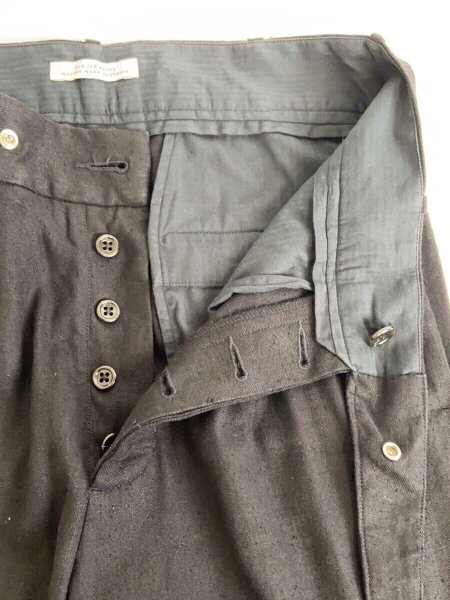 OLD JOE&CO.(オールドジョーアンドコー) / ボトム/32/シルク/BLK/1910J