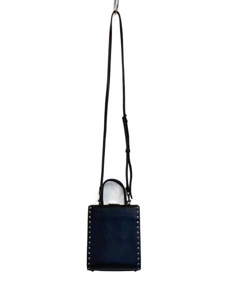 COACH(コーチ) / ショルダーバッグ/レザー/BLK/ミニカシン/クリスタル 