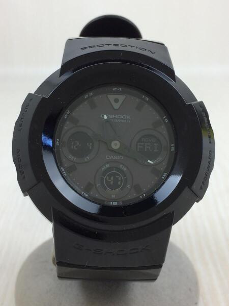 CASIO(カシオ) / ソーラー腕時計・G-SHOCK/デジアナ/ラバー/ブラック 