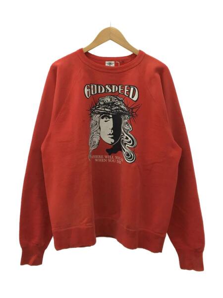 SAINT MICHAEL(セントマイケル) / スウェット/XL/コットン/RED/SM-A21 