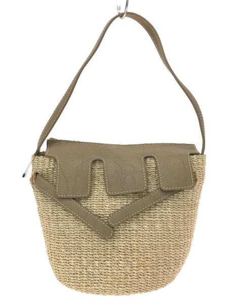 SEA(シー) / ショルダーバッグ/ショルダーラウンドカゴバッグ/ベージュ  