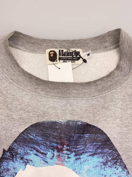 A BATHING APE(アベイシングエイプ) / スウェット/M/コットン/GRY 