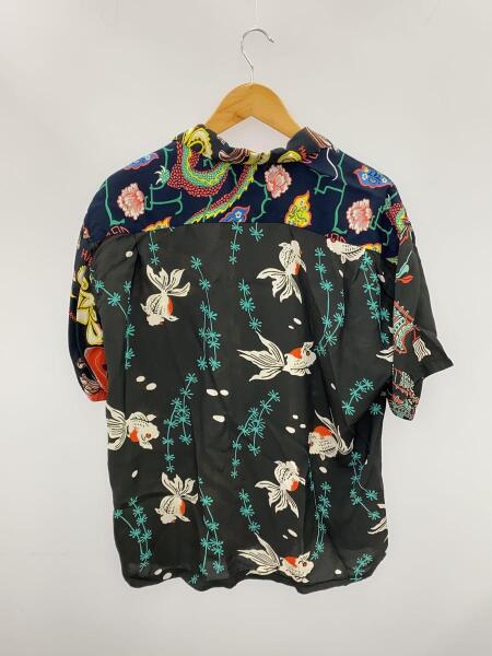 BEAMS(ビームス) / クレイジーアロハシャツ/20SS/雷門 /XL/レーヨン BEAMS(ビームス) / クレイジーアロハシャツ/20SS/雷門 /XL/レーヨン