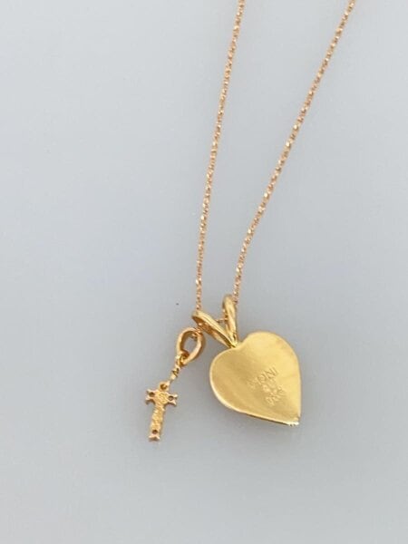 【美品】Moni Honolulu ハワイアンジュエリー 14K ネックレス その他ブランド(ソノタブランド) / moni HONOLULU/14k/3.6g/ハワイアン