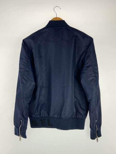 DIESEL / MA-1/リブロゴ/ブルゾン/S/ナイロン/NVY DIESEL([イリョウ/フクショク]ディーゼル) / MA-1/リブロゴ/ブルゾン/S