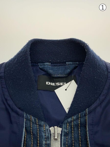 DIESEL([イリョウ/フクショク]ディーゼル) / MA-1/リブロゴ/ブルゾン/S