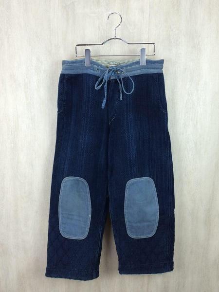 パンツ PORTER CLASSIC KENDO PANTS INDIGO BLUE L PORTER CLASSIC】KENDO PANTS-SLOW&STEADY
