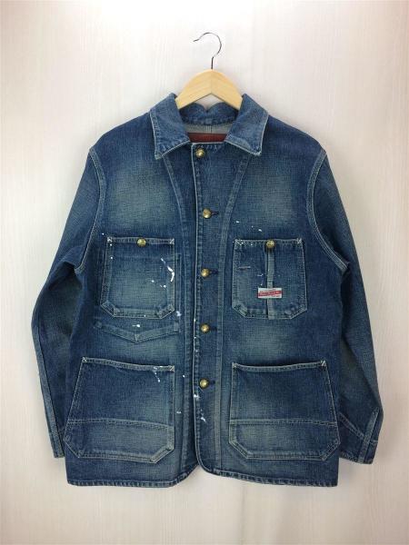 CALEE(キャリー) / 17AW/キャリー/ユーズドデニムカバーオール/L 