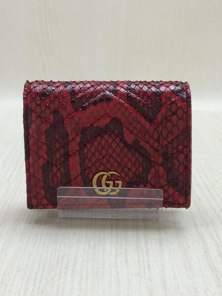 GUCCI(グッチ) / GGマーモント/パイソン/オフィディア/2つ折り財布