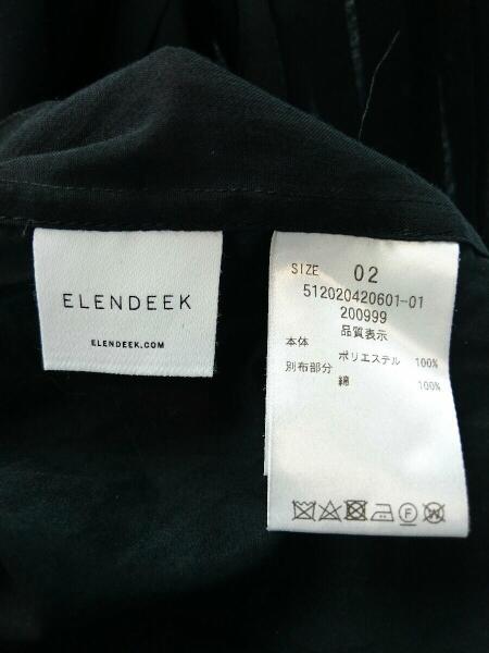 Elendeek エレンディーク Full Tuck Op ワンピース 2 コットン Blk 無地 七分丈 ロングワンピース プリーツ セカンドストリート 衣類 家具 家電等の買取と販売ならセカンドストリート お問い合わせ番号