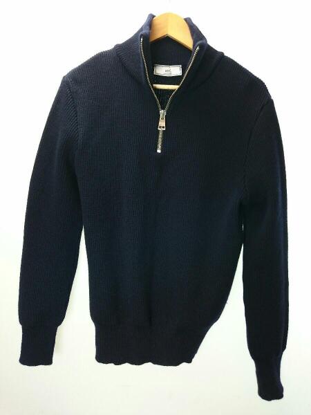 ami alexandre mattiussi ハーフジップニット