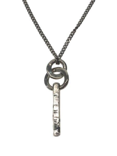 市松(イチマツ) / ボート型平打ちネックレス/SLV/シルバーアクセサリー 