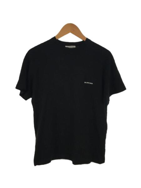 BALENCIAGA(バレンシアガ) / LOGO TEE/Tシャツ/S/コットン/BLK/黒 