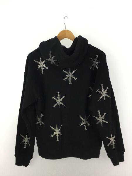 UNKNOWN(アンノウン) / DAGGER RHINESTONE ZIP HOODIE/ジップパーカー