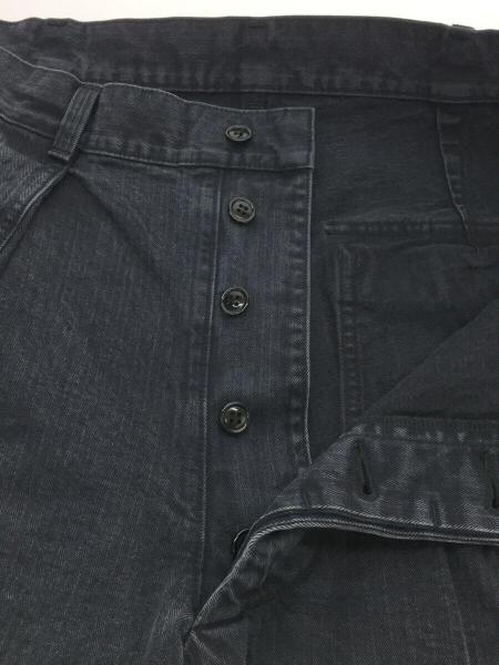 21AW a.presse USAF Hemmed Bottoms 黒 2 21AW a.presse USAF Hemmed