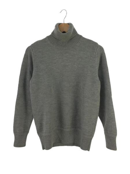 超美品！HYKE グレー タートルネック ニット セーター HYKE(ハイク) HYKE ニット ⁄ セーター⁄2⁄ウール⁄グレー⁄無地