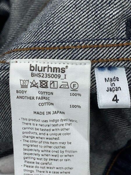 BLURHMS(ブラームス) / 12.9oz Selvage Denim Jacket/Gジャン/4/デニム 