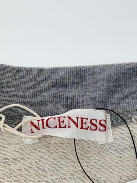 NICENESS(ナイスネス) / HOLLS/スウェット/L/GRY/NM-3701J12/クルー 