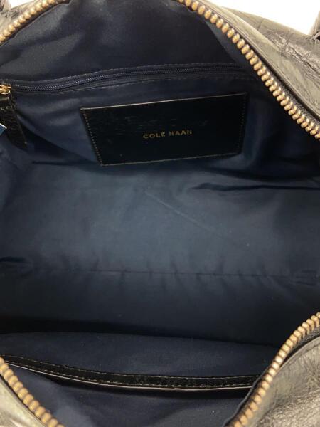COLE HAAN(コールハーン) / 2way/ボストンバッグ/レザー/BLK/黒/ロゴ 