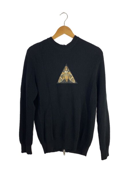 GIVENCHYアニマルニット 刺繍センタービッグロゴ メンズM ブラウン GIVENCHYアニマルニット 刺繍センタービッグロゴ メンズM ブラウン