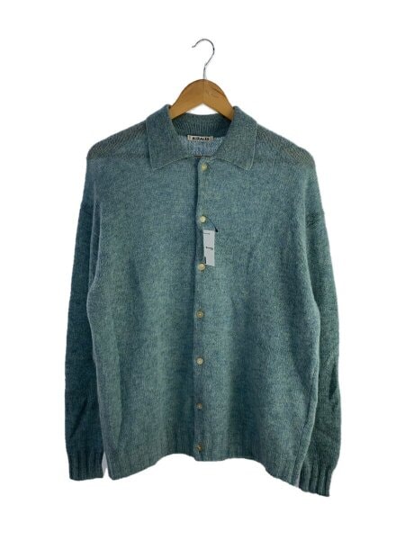 美品　オーラリー　SHETLAND WOOL CASHMERE カーディガン AURALEE(オーラリー) / SHETLAND WOOL CASHMERE KNIT CARDIGAN