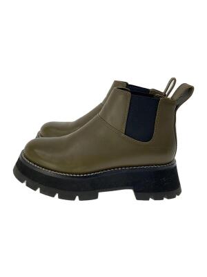 3.1Phillip Lim サイドゴア　ショートブーツ　サイズ38 カーキ 3.1Phillip Lim サイドゴアショートブーツサイズ38 カーキ