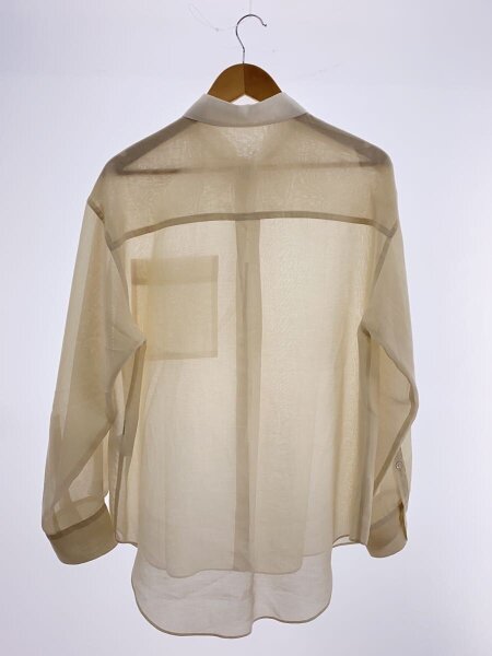 LE CIEL BLEU(ルシェルブルー) / 25SS/Voile Front Press Shirt/36 