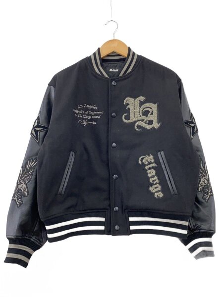 X-LARGE(エクストララージ) / VARSITY JACKET/スタジャン/S/ウール/BLK 