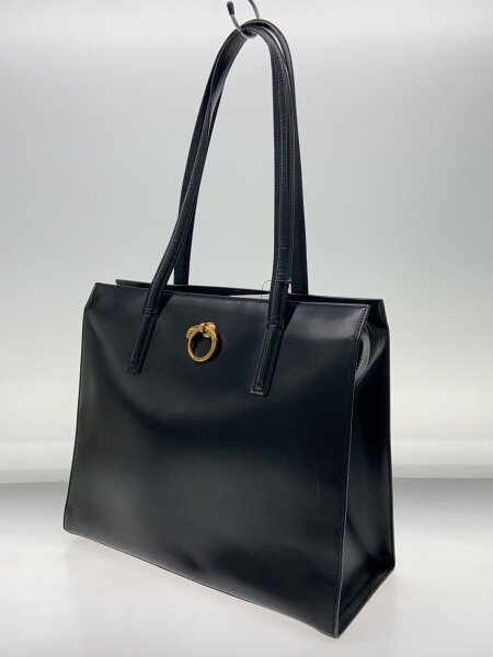 Cartier(カルティエ) / パンテール/トートバッグ/レザー/BLK/黒