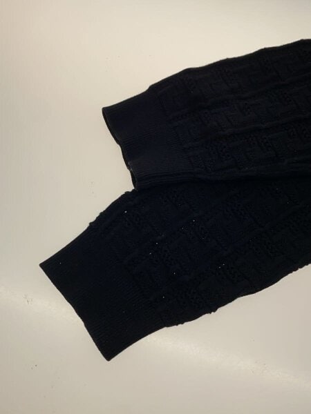 FENDI(フェンディ) / クルーネック/ニット・セーター/48/レーヨン/BLK 