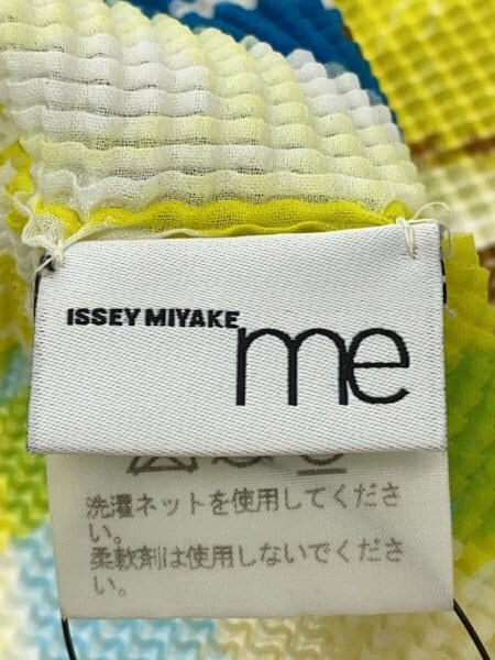 ISSEY MIYAKE スプラッター柄 長袖カットソー ISSEY MIYAKE スプラッター柄 長袖カットソー ISSEY MIYAKE