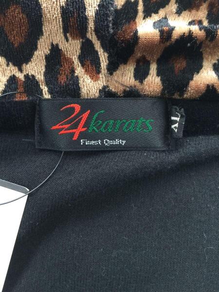 ●24karats セットアップ ジャージ レオパード ブラック ヒョウ柄 XL ○24karats セットアップ ジャージ レオパード ブラック ヒョウ柄 XL