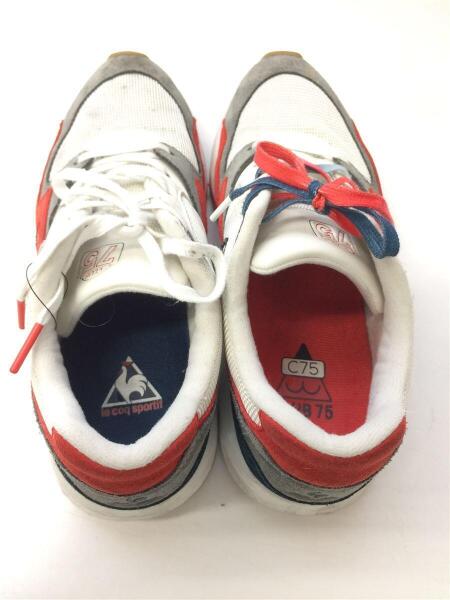 Le Coq Sportif Club 75 スニーカー ホワイト/レッド ルコック スポルティフ×クラブ75によるスペシャルコラボシューズ計2型