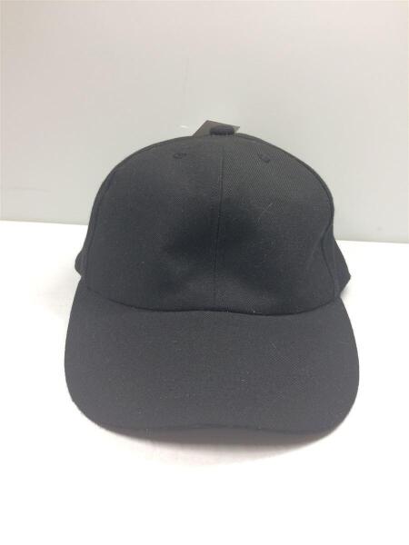 CA4LA(カシラ) / 6-PANEL PLAIN CAP/キャップ/ポリエステル/ブラック
