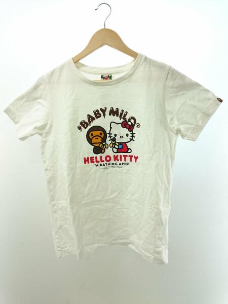 A BATHING APE(アベイシングエイプ) / ×HELLO KITTY/Tシャツ/XS 