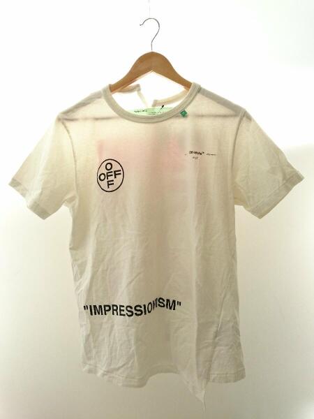OFF-WHITE(オフホワイト) / 再構築バックアローTシャツ/XS/コットン 