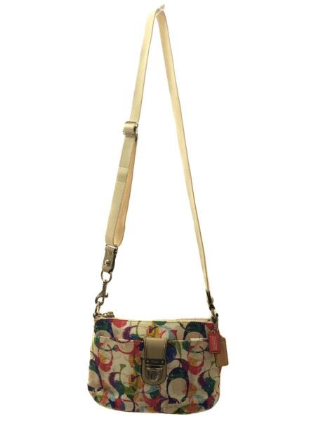 COACH(コーチ) / マルチカラーシグネチャーショルダーバッグ 