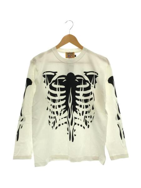 VANSON(バンソン) / BONE PRINT L/S TEE/ボーンプリント長袖Tシャツ 