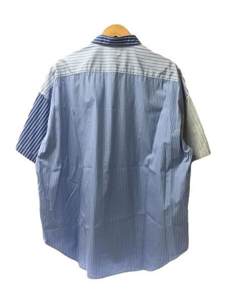 N.HOOLYWOOD(エヌハリウッド) / 21SS/HALF SLEEVE SHIRT BLUE STRIPE 