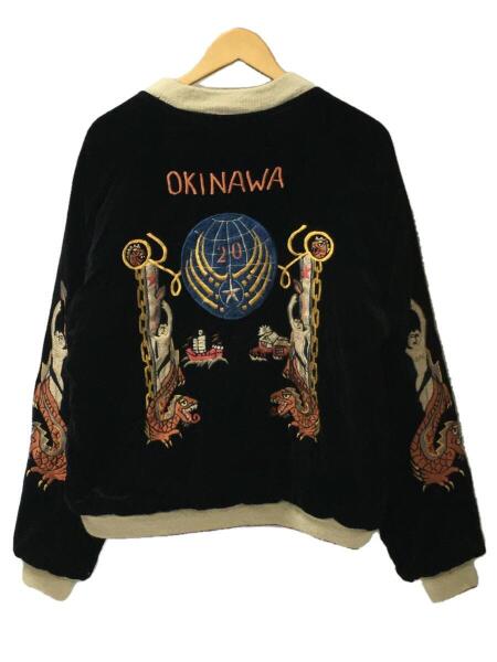 Lサイズ テーラー東洋 別珍 スカジャン 龍 沖縄 TT10727 テーラー東洋