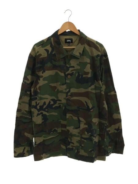 STUSSY(ステューシー) / ウッドランドカモ/BDUジャケット/ミリタリー 