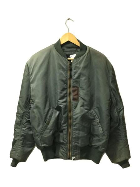 A BATHING APE(アベイシングエイプ) / ×THE REAL McCOYS/MA-1/ヤケ有 