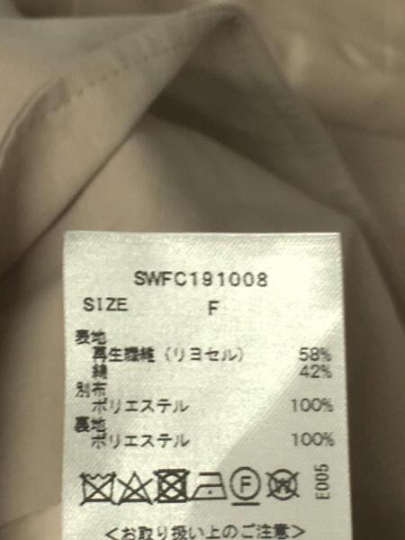 SNIDEL(スナイデル) / 19SS/デザイントレンチコート/SIZE:FREE 