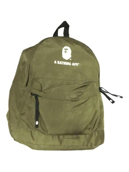 A BATHING APE(アベイシングエイプ) / リュック/ポリエステル/グリーン 
