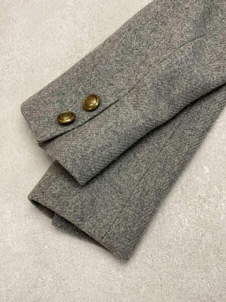 GUCCI(グッチ) / 刺繍ロゴ/コート/--/ウール/GRY/206452.ZS104 | 古着