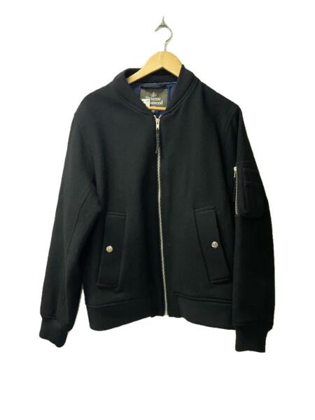 美品高級モデル本場ツイード牛革使用】ヴィヴィアン ウールジャケット