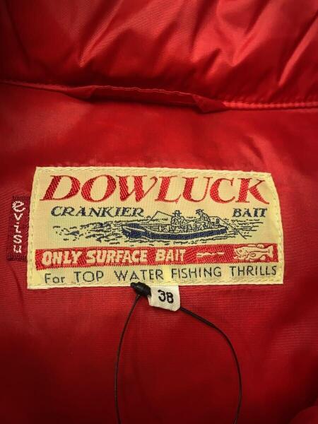 EVISU(エヴィス) / DOWLUCK/ダウンベスト/SIZE:38/--/レッド/無地 