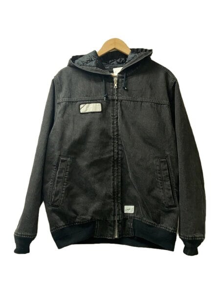 WTAPS(ダブルタップス) / デニムフードジャケット/2/コットン/BLK